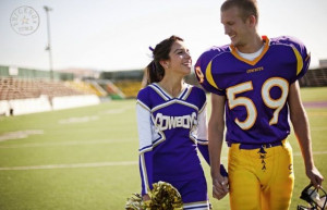 Football player and cheerleaderCheerleader Senior Pictures, Pictures ...