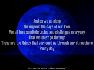 As The World Turns - Eminem Song Lyric Quote in Text Image