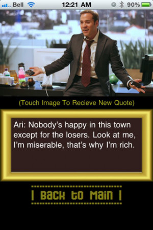 click to enlarge screenshot about ari gold quotes ari gold