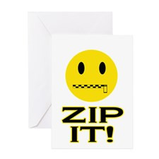 Zip It! Greeting Card for