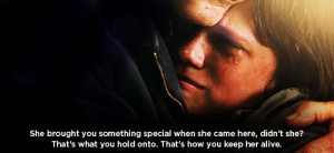 ... hold onto. That's how you keep her alive. Bridge to Terabithia quotes