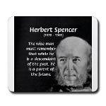Herbert Spencer: Evolution Quote: Wise Man, Descendant of Past, Parent ...