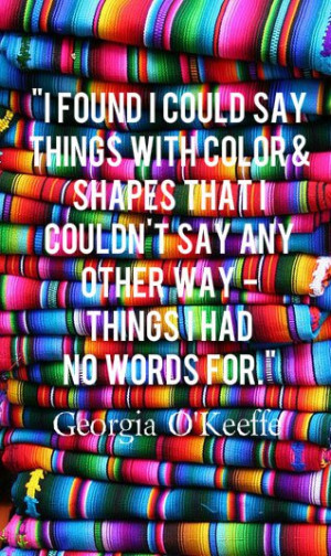 Magic Monday : Inspiring Color Quotes