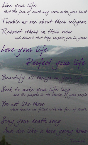 ... life, perfect your life, beautify everything in your life.