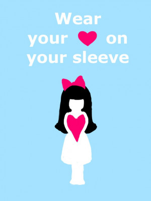 Wear Your Heart on Your Sleeve by elektri-cute14