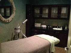 ... Estheticians room in Spa...for facials, waxing & body treatments. More