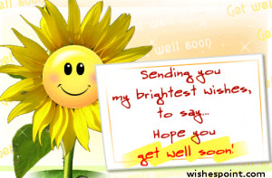 Get Well Soon Card Wishes