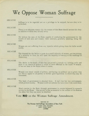 Remembering the Women's Suffrage Movement