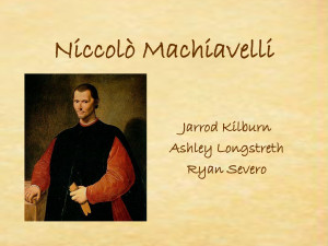 Niccolo Machiavelli The Art Of War Quotes Niccol machiavelli jarrod ...