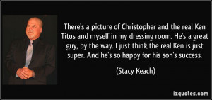 Christopher Titus Quotes More stacy keach quotes