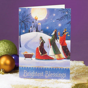 Three Kings Blessings Christmas Card Boxed Set - Multi-Color