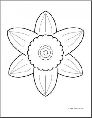 Daffodil Clip Art Daffodil clip art