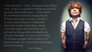 luck picture quote peter dinklage