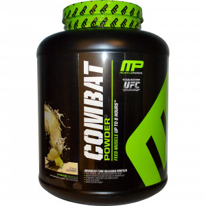 muscle pharm combat advanced time release protein powder 4 lbs