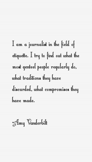 Amy Vanderbilt Quotes amp Sayings
