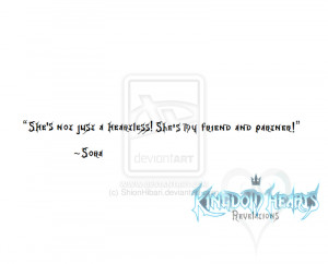 Kingdom Hearts Revelations: Sora's Quote 2 by ShionHibari