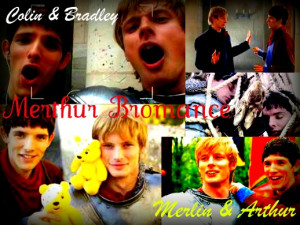 Merlin And Arthur Bromance Fan Art Merlin and arthur (colin and