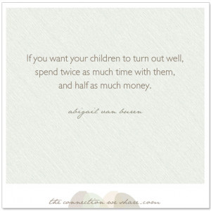 good tip to raise children cheaply