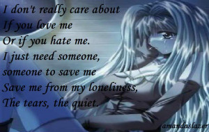 quotes-about-love, anime-sad-love, save, anime-sad-with-quotes, anime ...