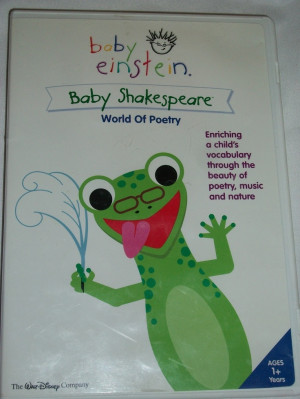 Poetry Vocabulary, Baby Einstein, Baby Shakespeare, Dvd Baby, Einstein ...