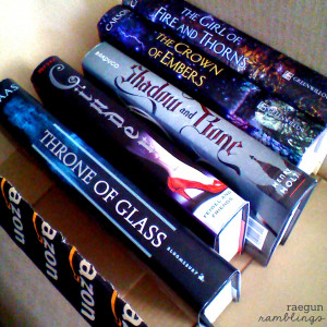 Throne of Glass, Cinder, Shadow and Bone, The Crown of Embers, The ...