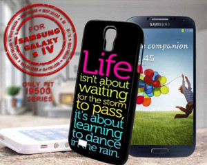 Life Quotes - design case for samsung galaxy s4
