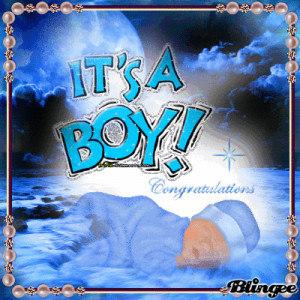 Share: It's A Boy, Congratulations