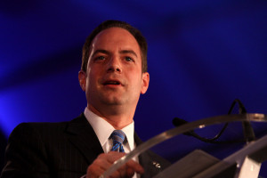 Reince Priebus speaking at the Republican Leadership Conference in New ...