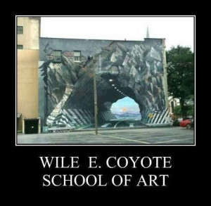 Wile E. Coyote School of Art