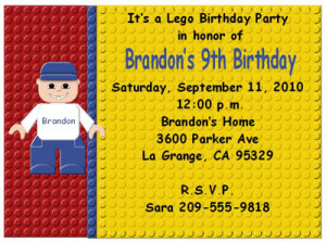 lego birthday party ideas invitation free printable lego invitations ...