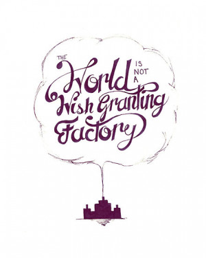 karifree › Portfolio › The World is Not a Wish Granting Factory
