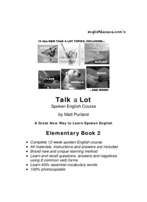 Talk a Lot - ESL Teachers Board, English as a second language, ESL