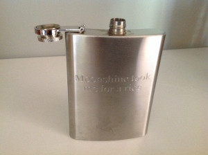 Stainless steel 8oz whiskey boot flask, comes factory engraved ...