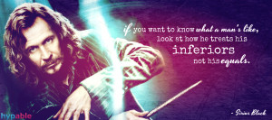 Harry Potter Quote Sirius