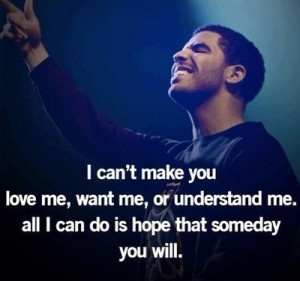 drake, quotes love