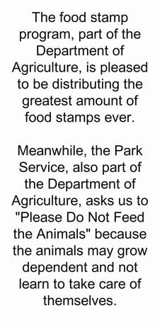 Food Stamps This quote courtesy of @Pinstamatic (http://pinstamatic ...