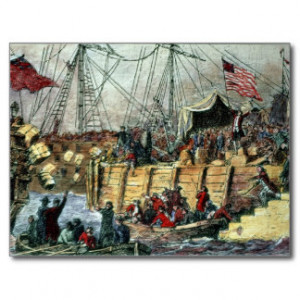 The Boston Tea Party, 16th December 1773 Post Card