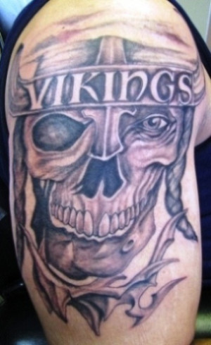 post navigation viking norse tattoo viking skull tattoo leg