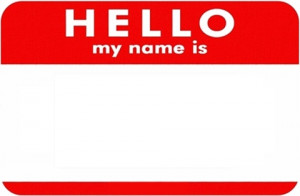 hate name tags i really do on the hate scale i hate them more than i ...