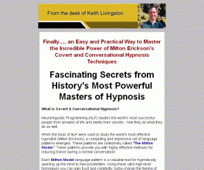 milton-model.com: Covert & Conversational Hypnosis, the Practical ...