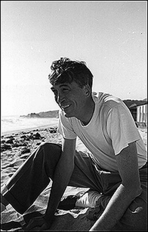hide caption John Huston relaxes on a beach in April 1951, the year ...