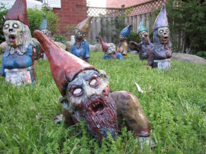 Si vous avez un jardin, et que vous aimez les zombies, je vous ...