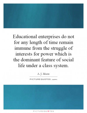 ... Of Social Life Under A Class System Quote | Picture Quotes & Sayings
