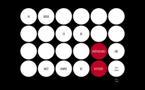 design quotes circles typography coco chanel inspirational black ...