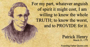 Quotes by Patrick Henry