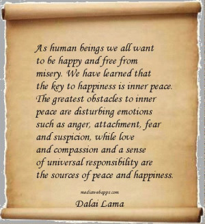 The Key Happiness Inner