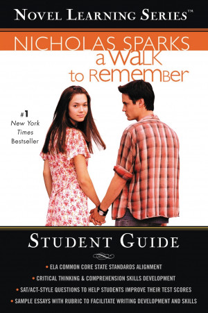 this author a walk to remember message in a bottle notebook the ...