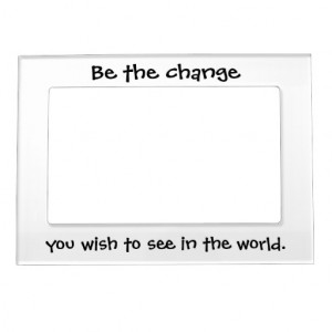 Inspirational quotes magnetic picture frames gifts