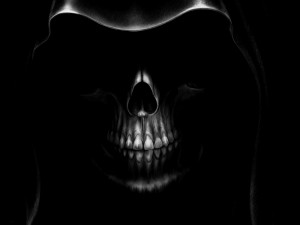 Grim Reaper Face Death