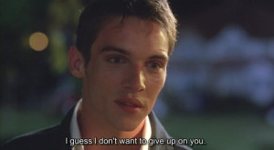... include: Jonathan Rhys Meyers, quote, letting go?, love and movie
